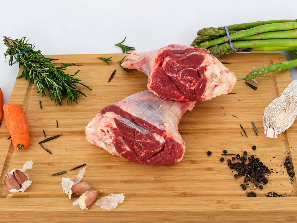 UK Lamb Shanks 500-600g only £5.95 each!!