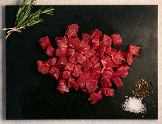 Hand Diced Beef Steak