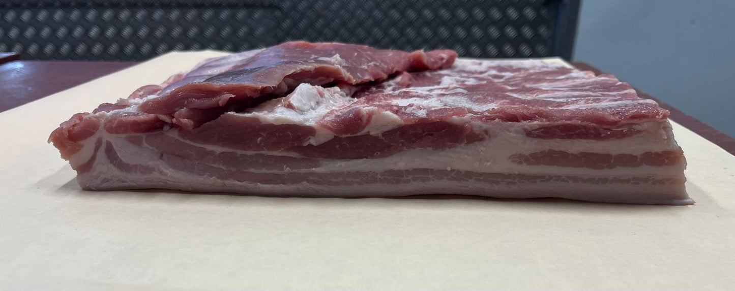 Fresh Boneless Pork Belly Slab (Approx. 2kg)
