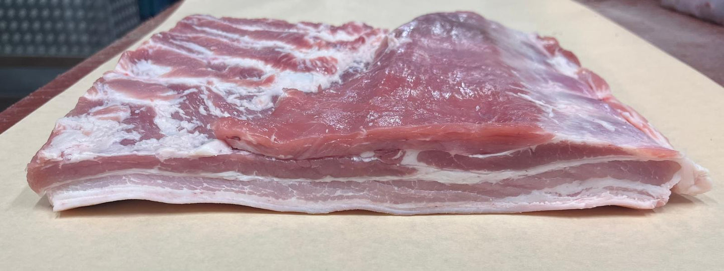 Fresh Boneless Pork Belly Slab (Approx. 2kg)