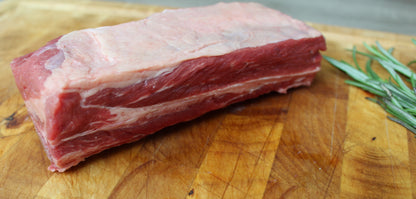 Single cut beef short ribs prepared by Salvatori Butchers