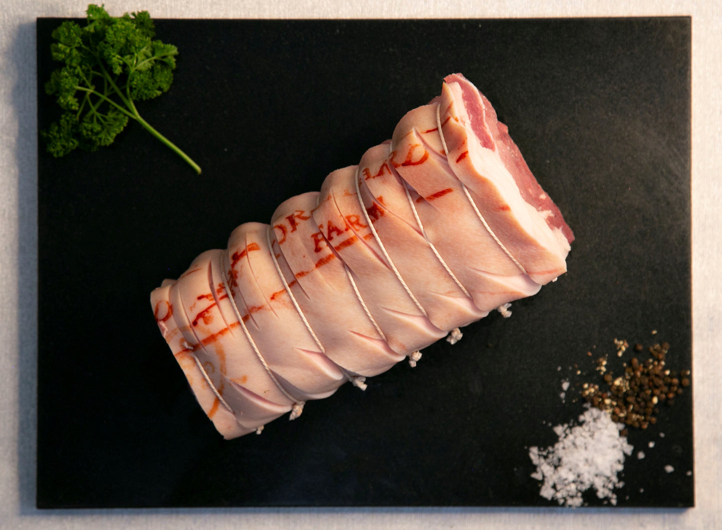 Loin of Pork Boned, Rolled and Scored