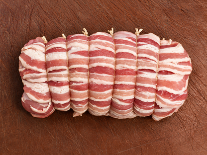 1.4–1.6kg Turkey Joint Wrapped In Streaky Bacon